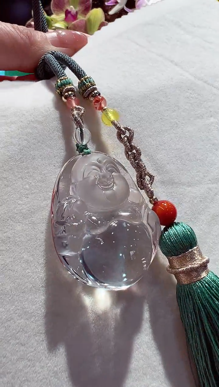 【闪购商品】水晶车挂未镶嵌水晶车挂