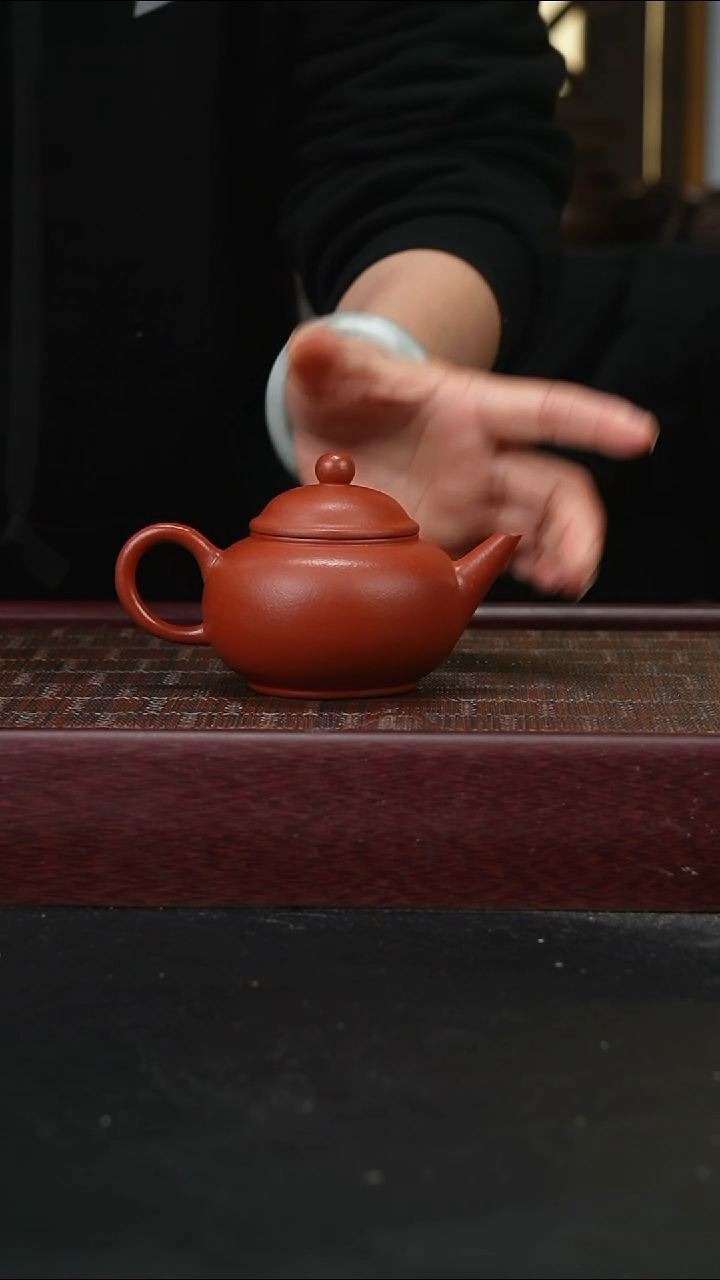 茶壶紫砂wh朱泥水平