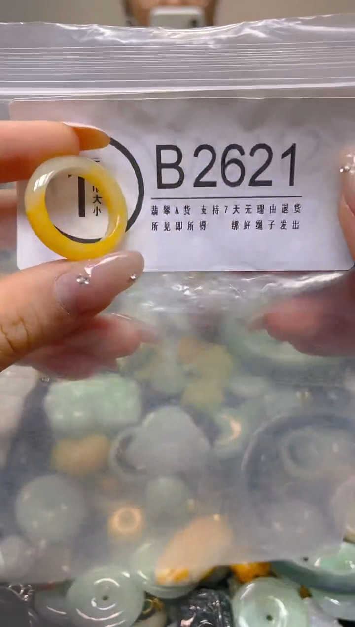 翡翠未镶嵌颈饰17.6/B/翡翠A货,1件也是批发价