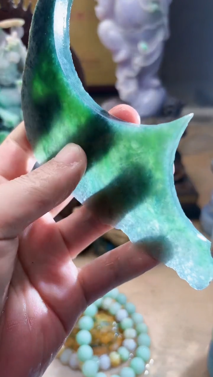 未镶嵌挂件翡翠A货张优9375