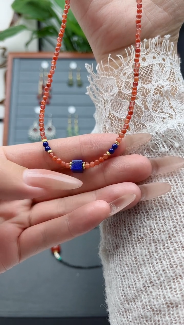 【闪购商品】青金石颈饰未镶嵌000青金石