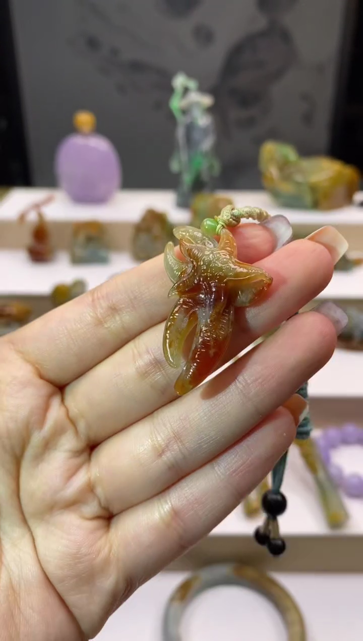 未镶嵌挂件翡翠翡翠海星