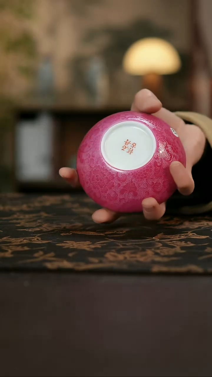 景德镇陶瓷杯碗柴烧多人