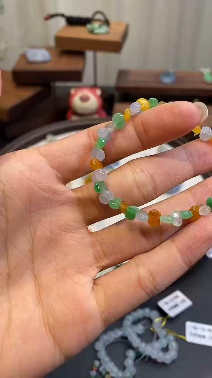 【闪购商品】翡翠手串未镶嵌手串