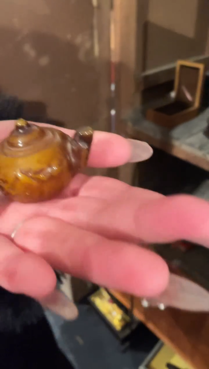 【闪购商品】蜜蜡颈饰未镶嵌老蜜把把壶