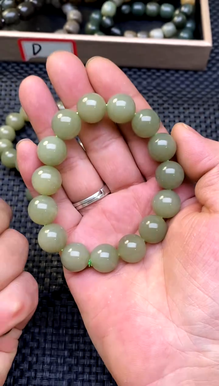 未镶嵌手串和田玉e-1多样性发货拍一发一