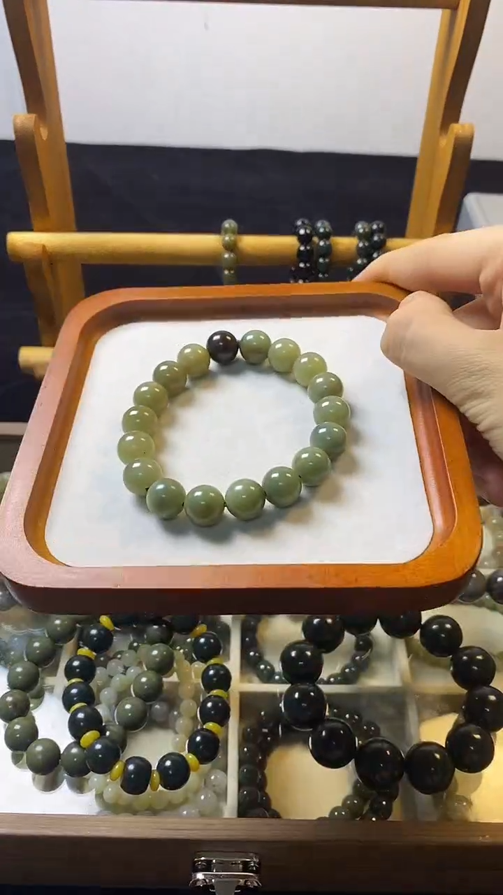 手串未镶嵌和田玉主播推荐！！20