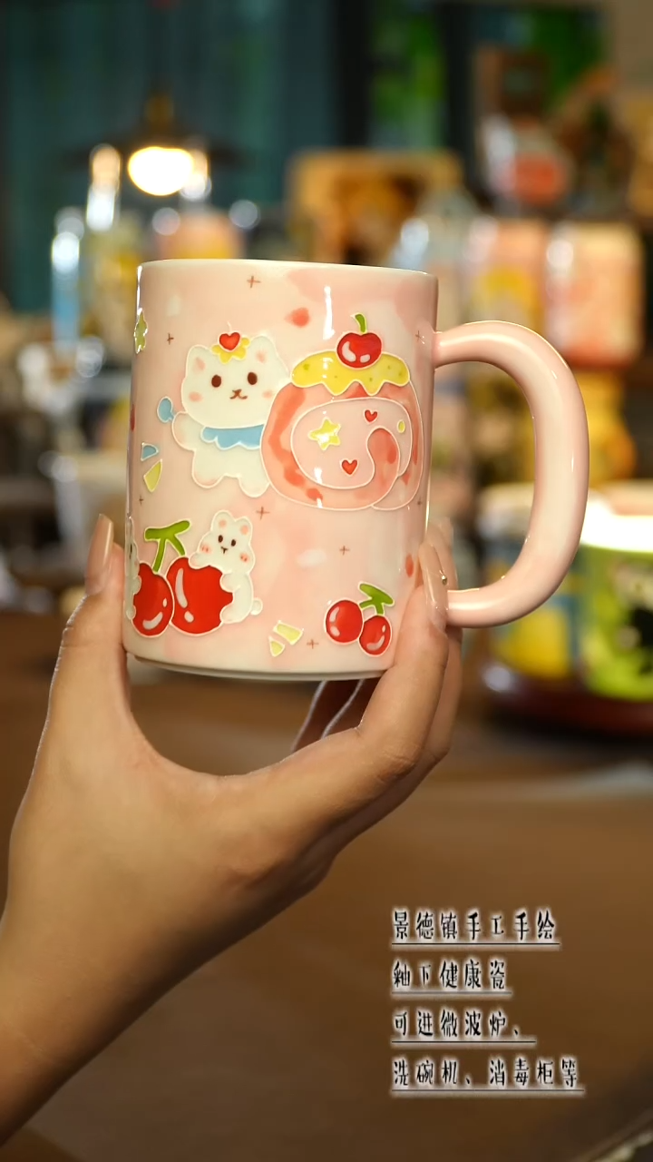 景德镇陶瓷手工手绘&A059