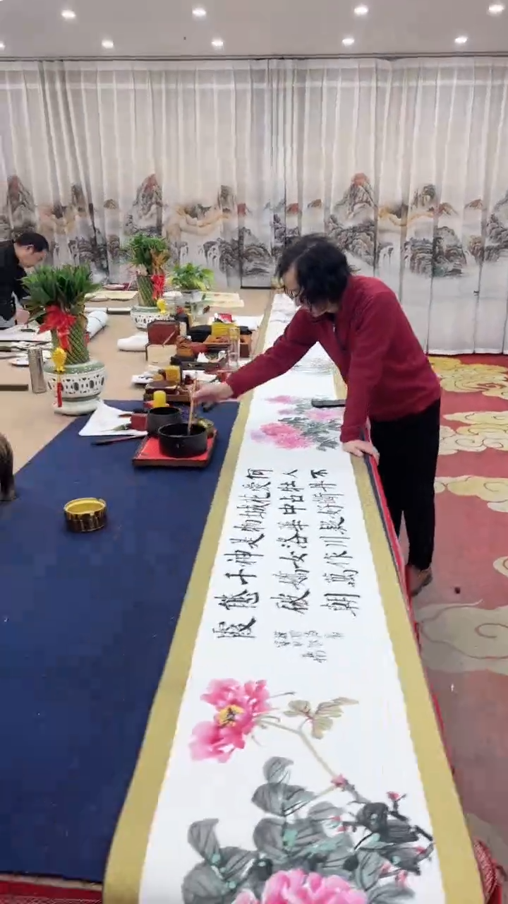 【闪购商品】书法萌 李亚南 吴仲时 合作五花金卷证书锦盒