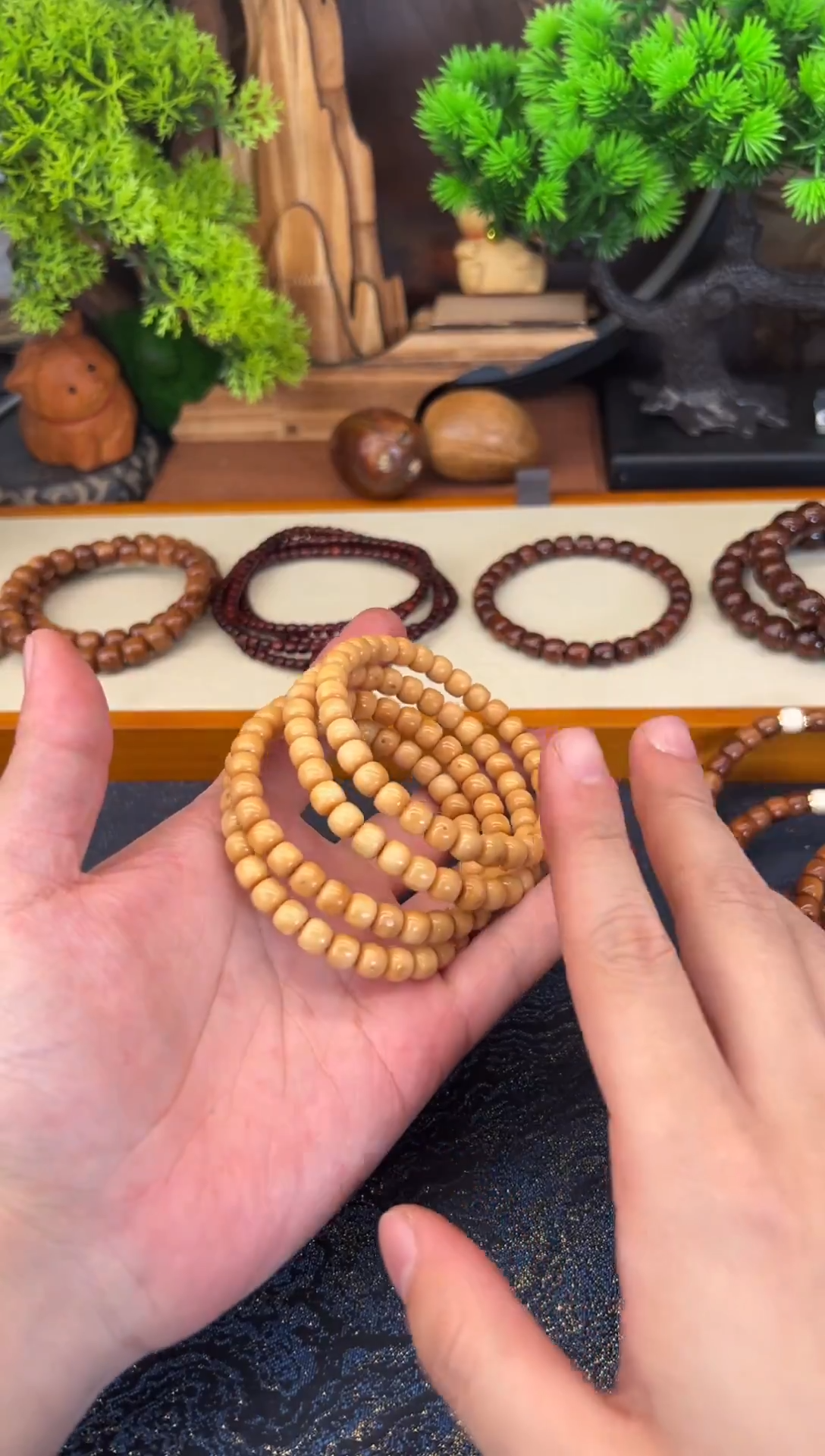 手串库克龙脊菩提精工桶珠单圈