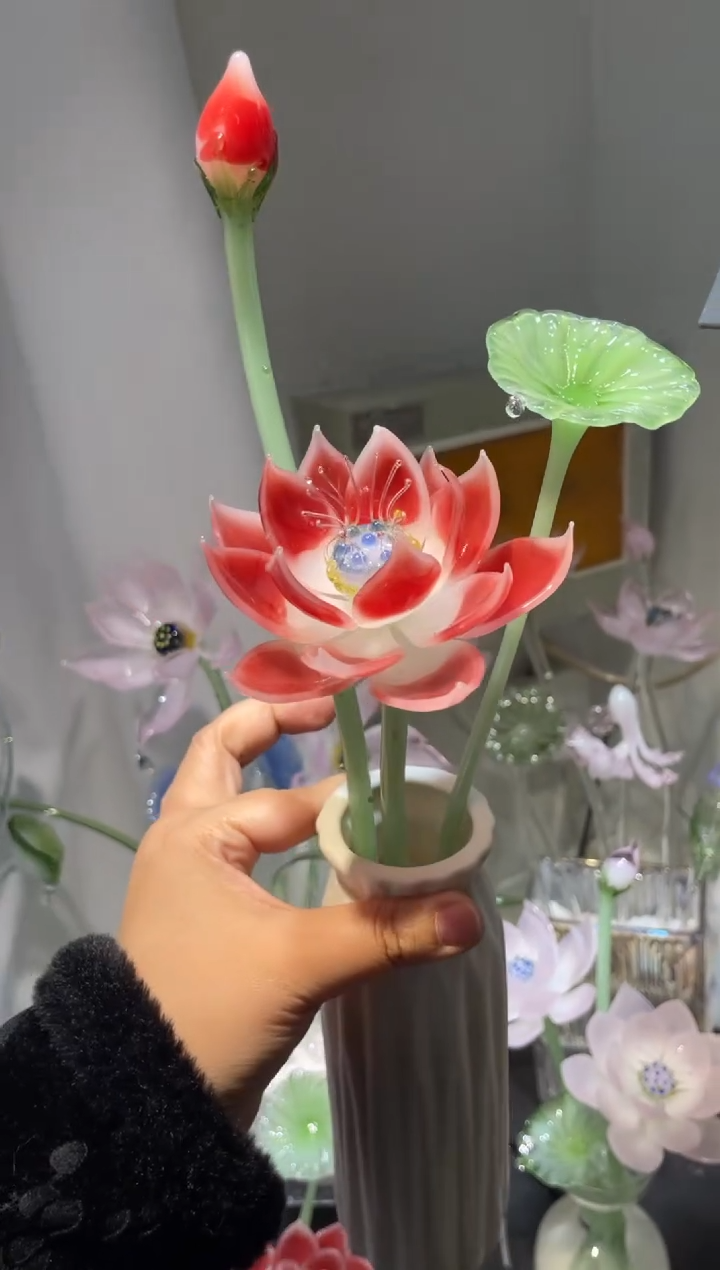 琉璃82荷花     
