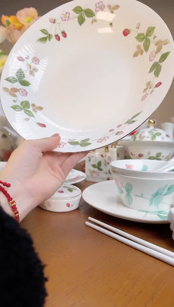 【闪购商品】高骨瓷10.5寸大深盘高骨瓷10.5寸