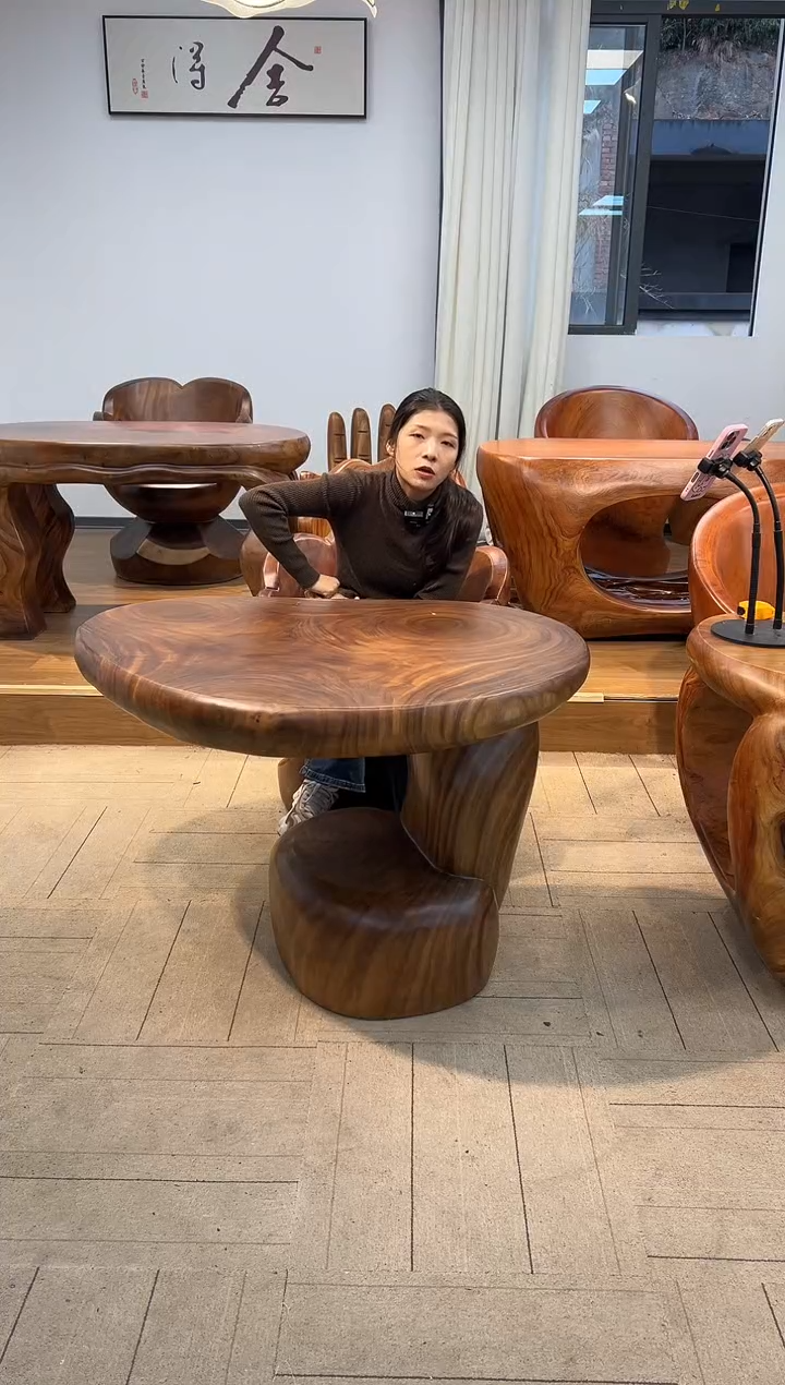 【闪购商品】稳定木实木创意茶桌