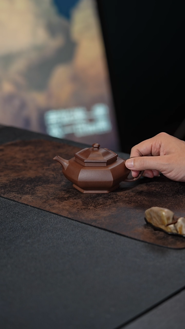 【闪购商品】紫砂茶壶六方合欢 沈亮          