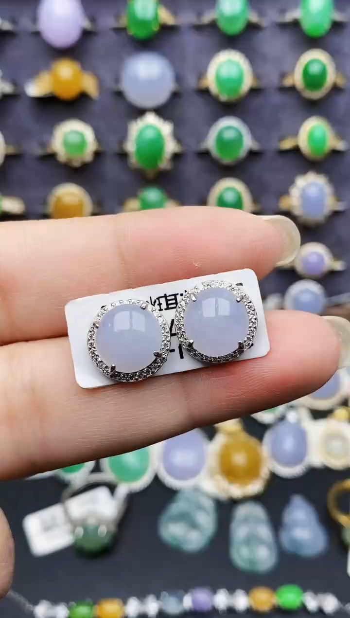 银S925镶嵌戒指翡翠2368