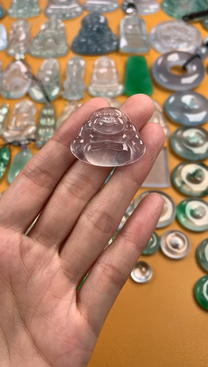 颈饰未镶嵌翡翠22.8-28.6-4.0