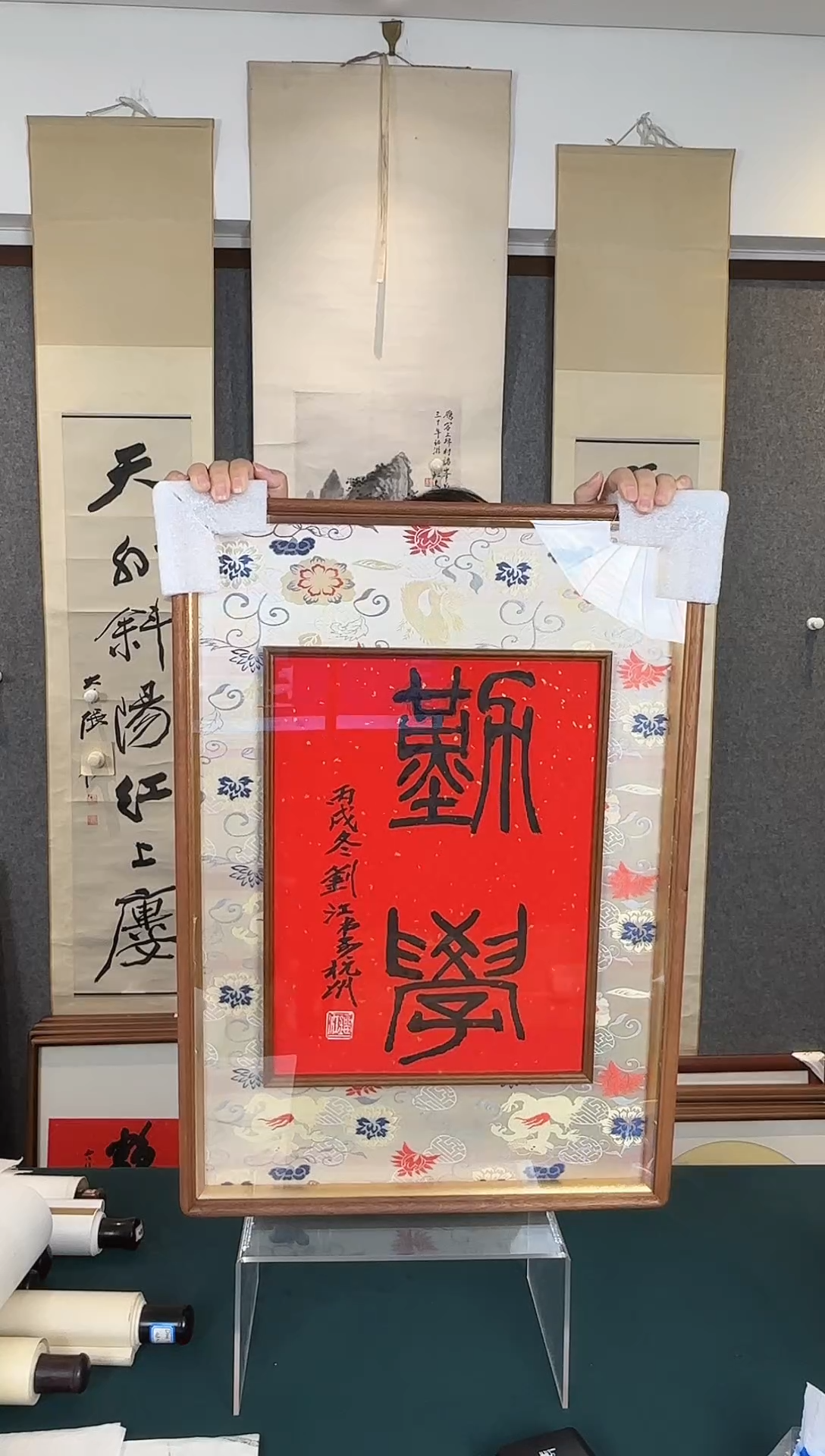 国画老师手绘作品
