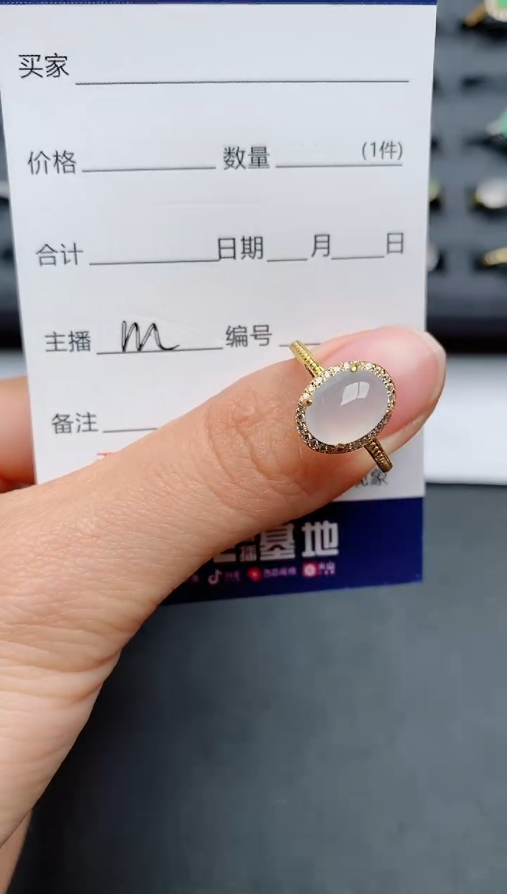【闪购商品】翡翠戒指银S925镶嵌............