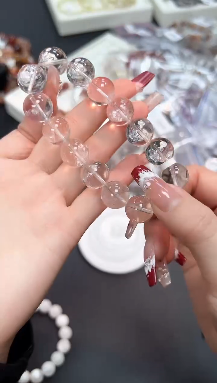 【闪购商品】水晶手串未镶嵌47a多样性发一/1条默认微瑕