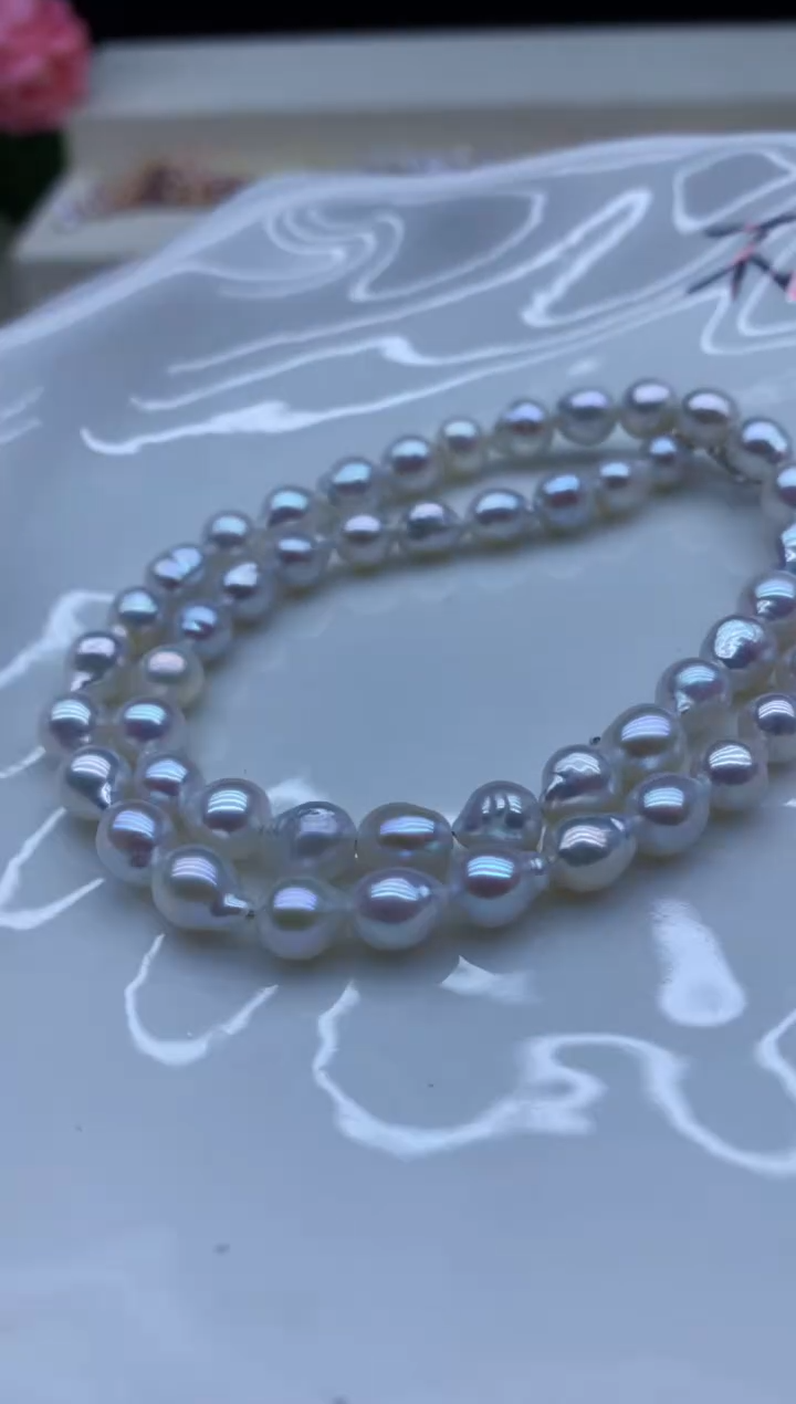 【闪购商品】淡水珍珠颈饰未镶嵌淡水珍珠项链