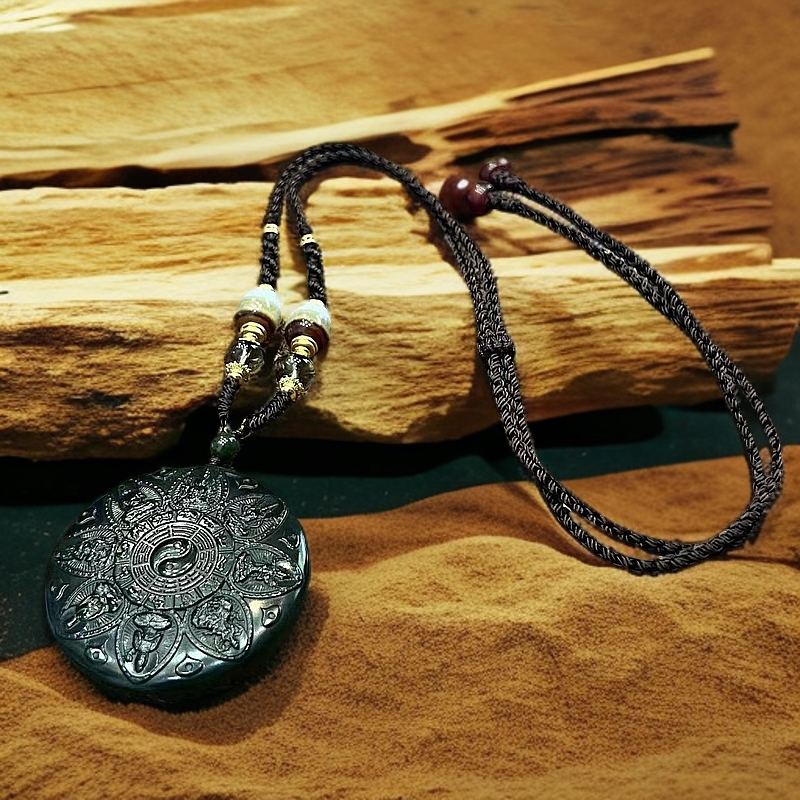 扶摇臻选|塔青八大坛城圆牌一线吊坠