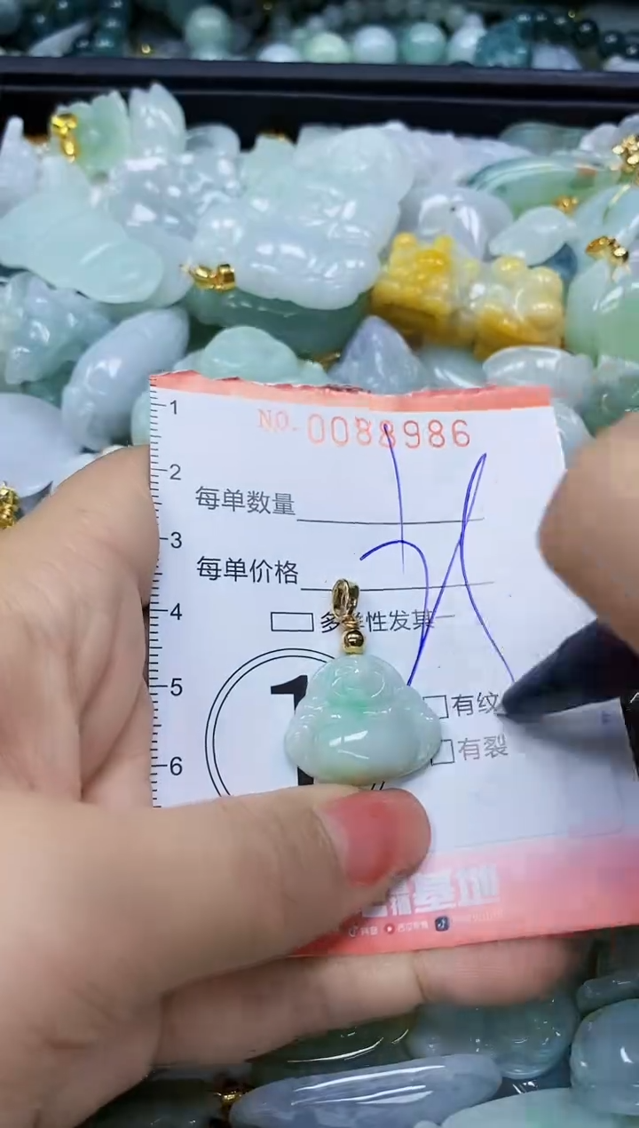 【闪购商品】翡翠颈饰未镶嵌闪购0088986