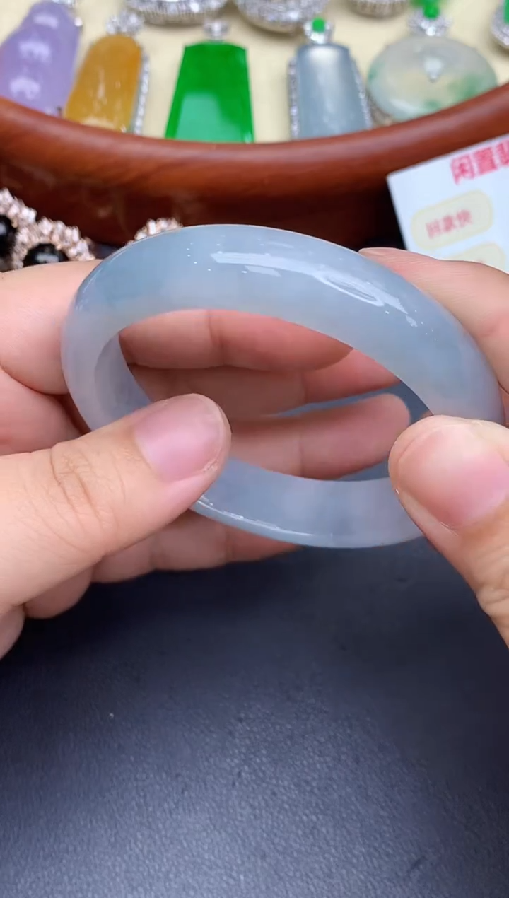 未镶嵌手镯翡翠535-中国好珍宝