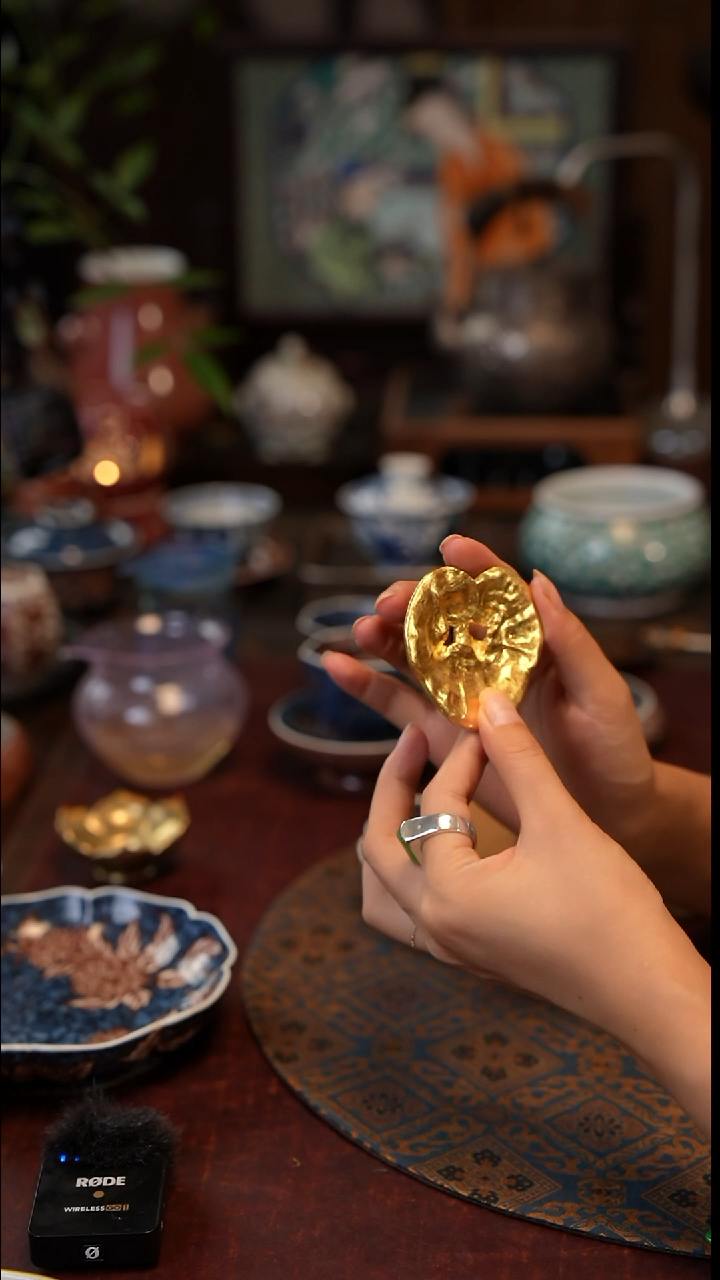 灵芝盖置  景德镇陶瓷福利款