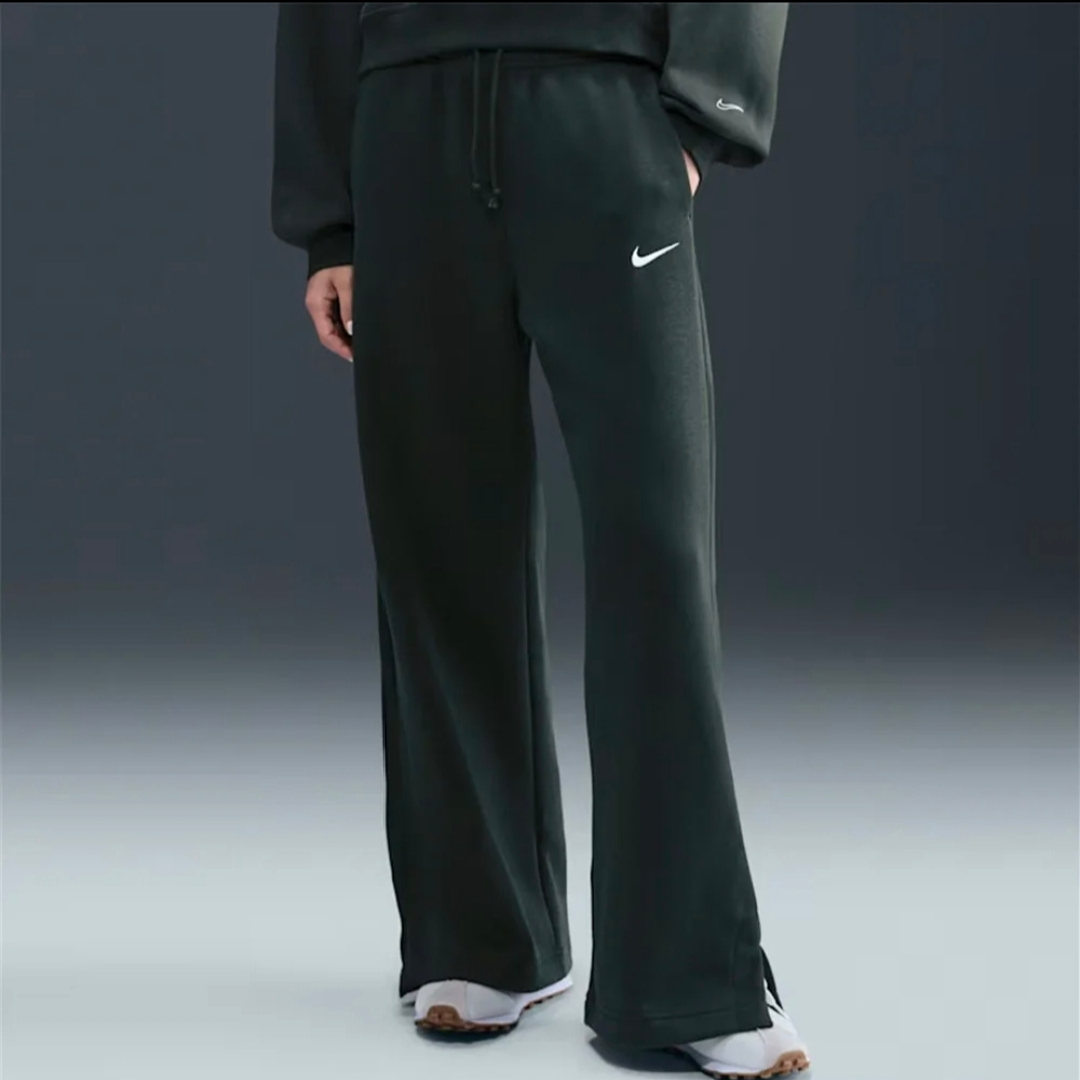 【滔搏联动】NIKE耐克女子PHNX FLC HR PANT WID针织长裤IH1012-390
