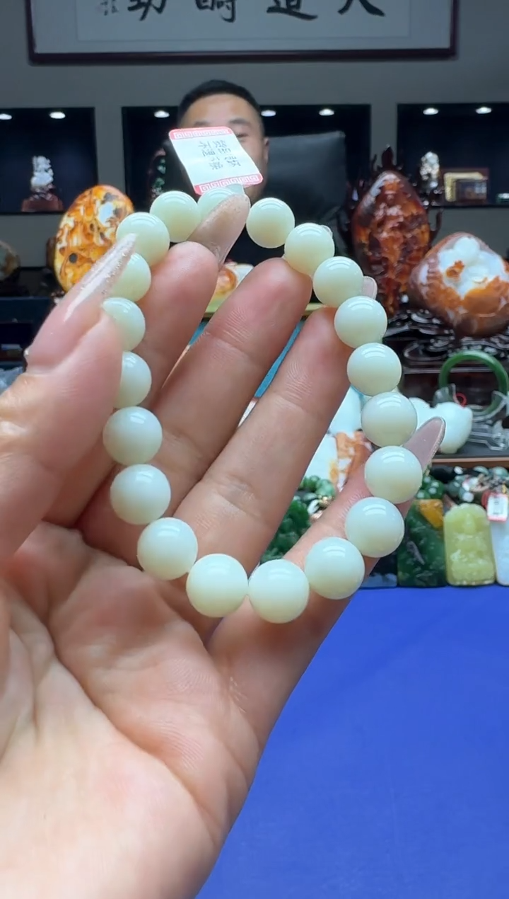 【闪购商品】和田玉手串未镶嵌qmyhk10