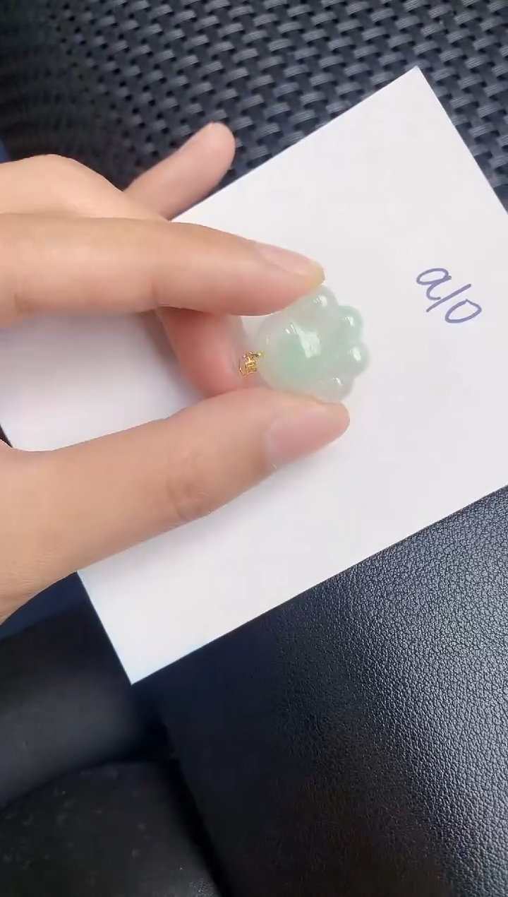 【闪购商品】翡翠颈饰18K金镶嵌000000000