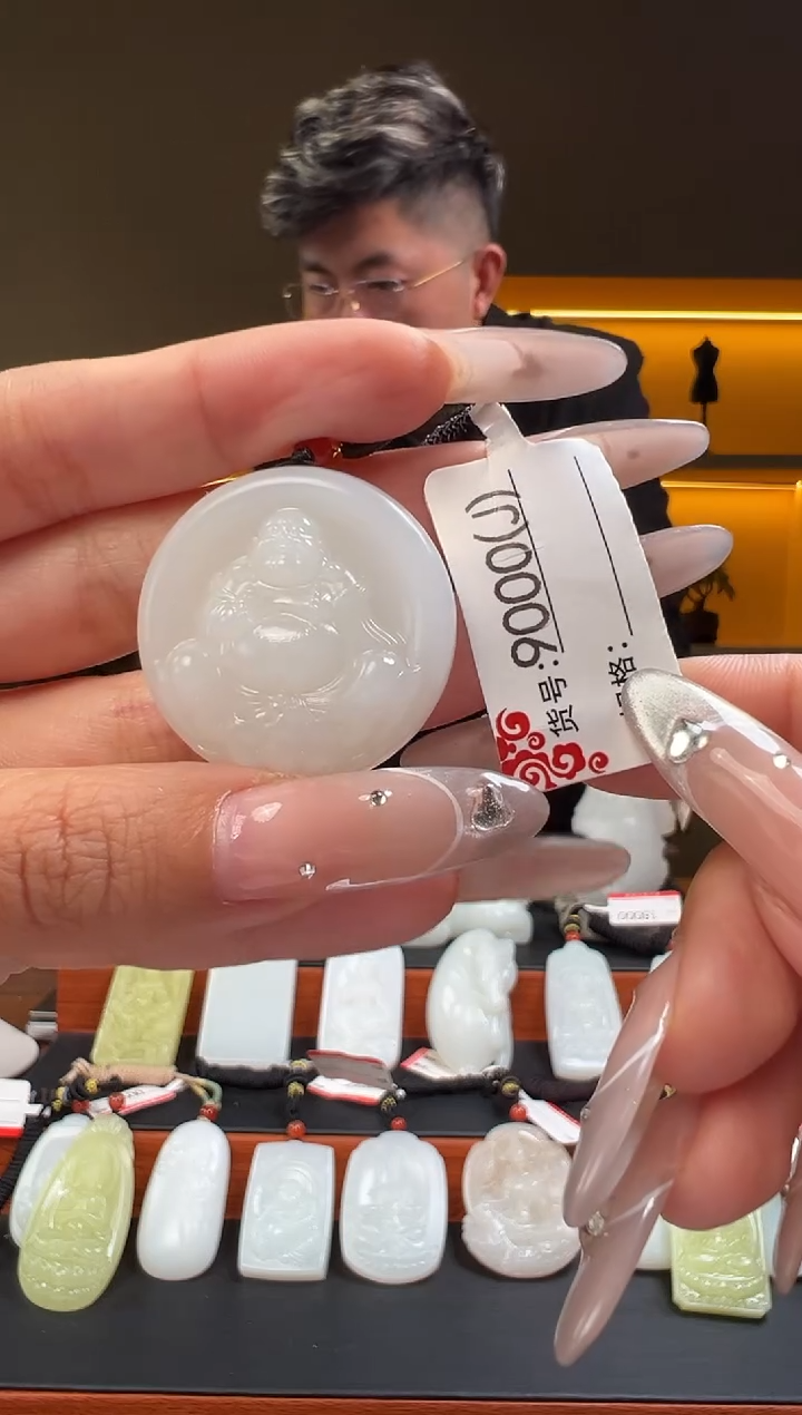 未镶嵌手绳和田玉1J