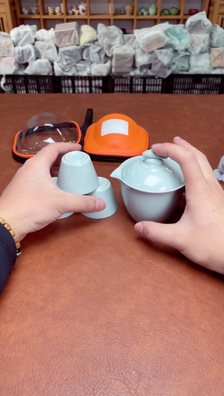 【闪购商品】摆件高端瓷器易仟杯茶器