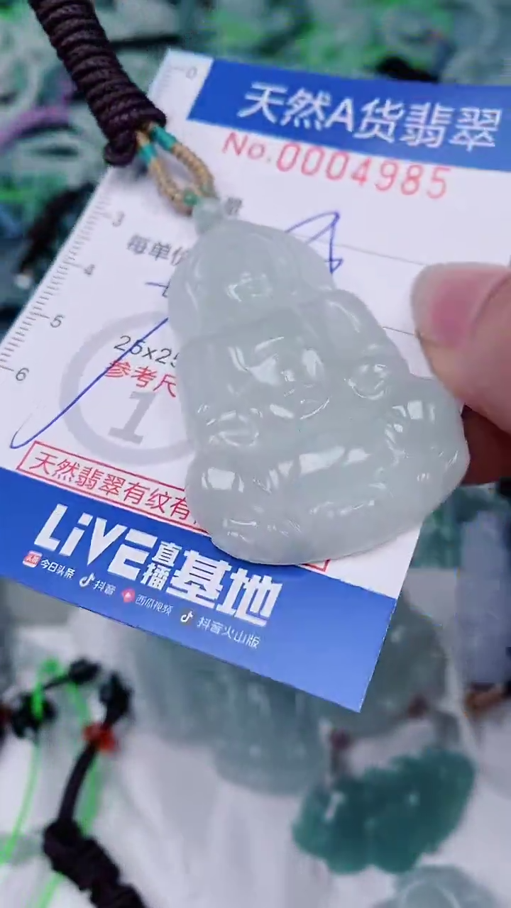 【闪购商品】翡翠颈饰未镶嵌00004985