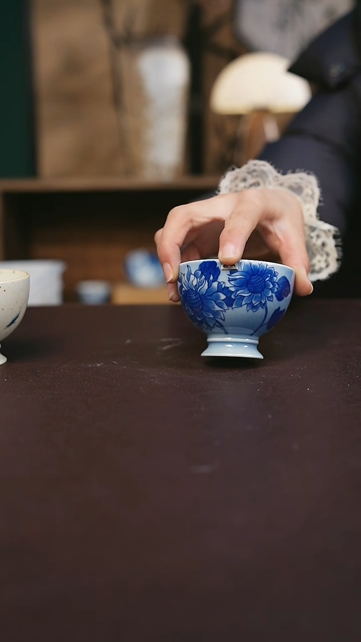 【闪购商品】景德镇陶瓷杯碗柴烧多人