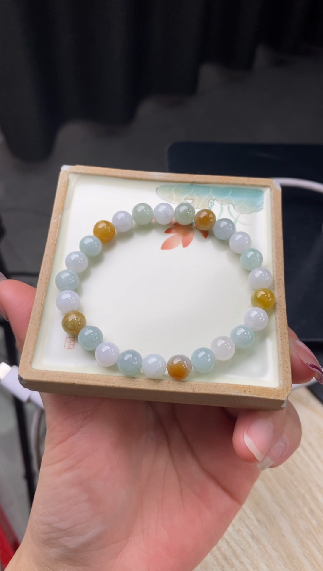 【闪购商品】翡翠手链未镶嵌手串2326