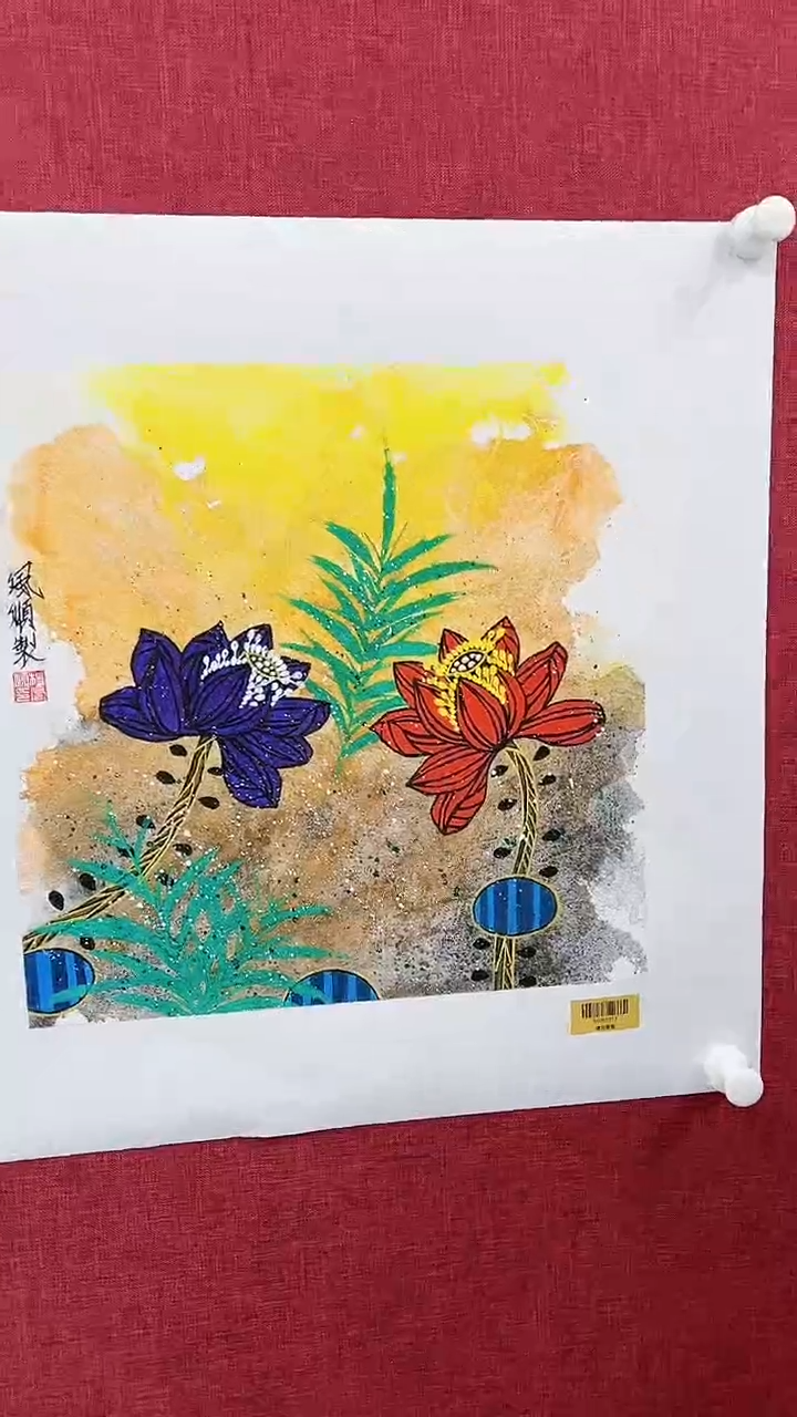 【闪购商品】绘画杨风顺绘画1平尺花鸟
