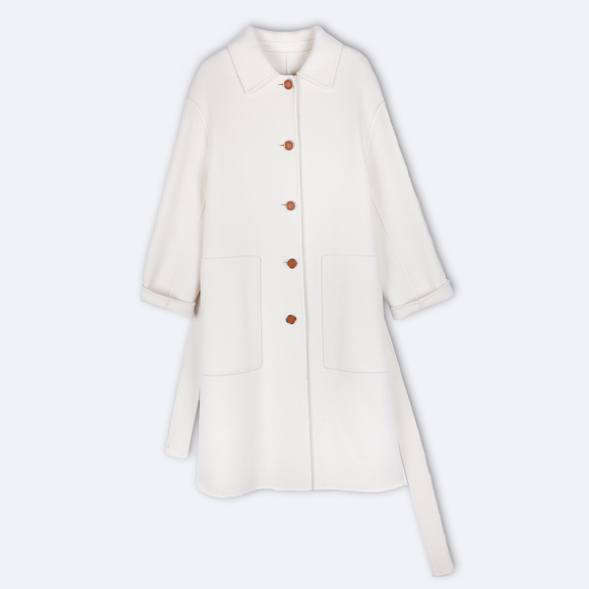 【柜款-爱M仕】秋冬新款柜柜同步源版山羊绒双面呢大衣231104