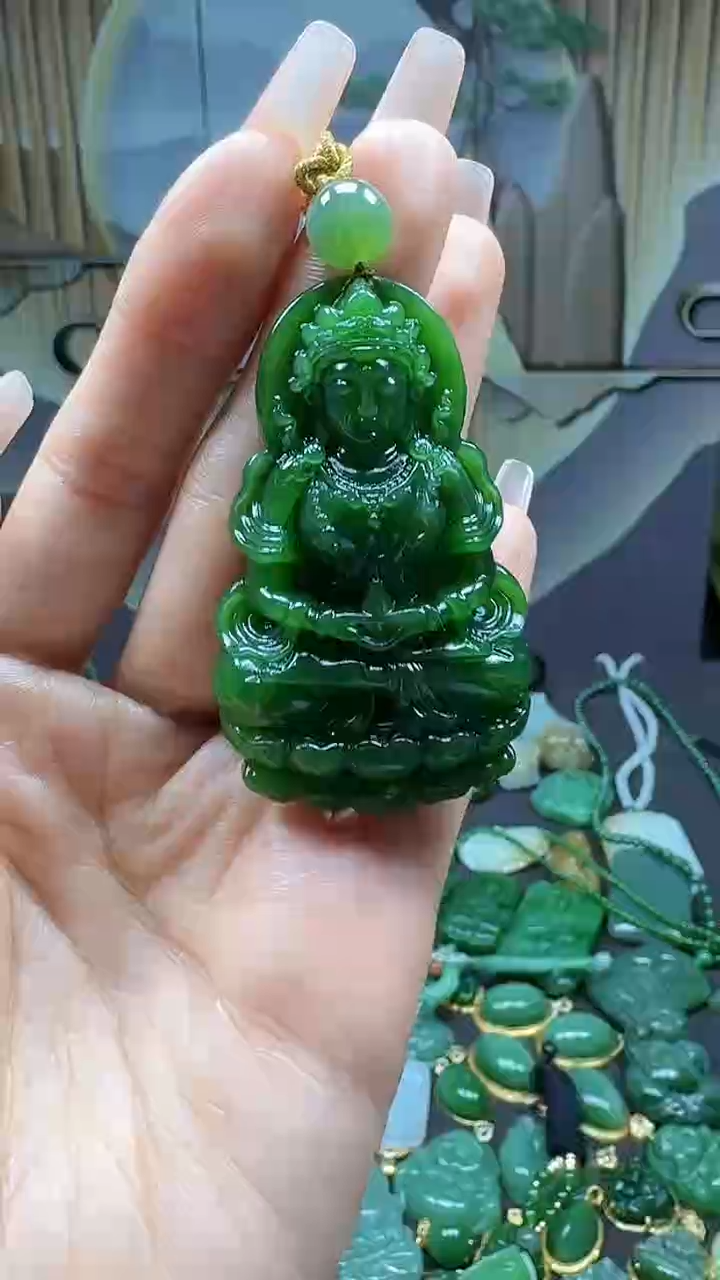 【闪购商品】和田玉挂件未镶嵌1