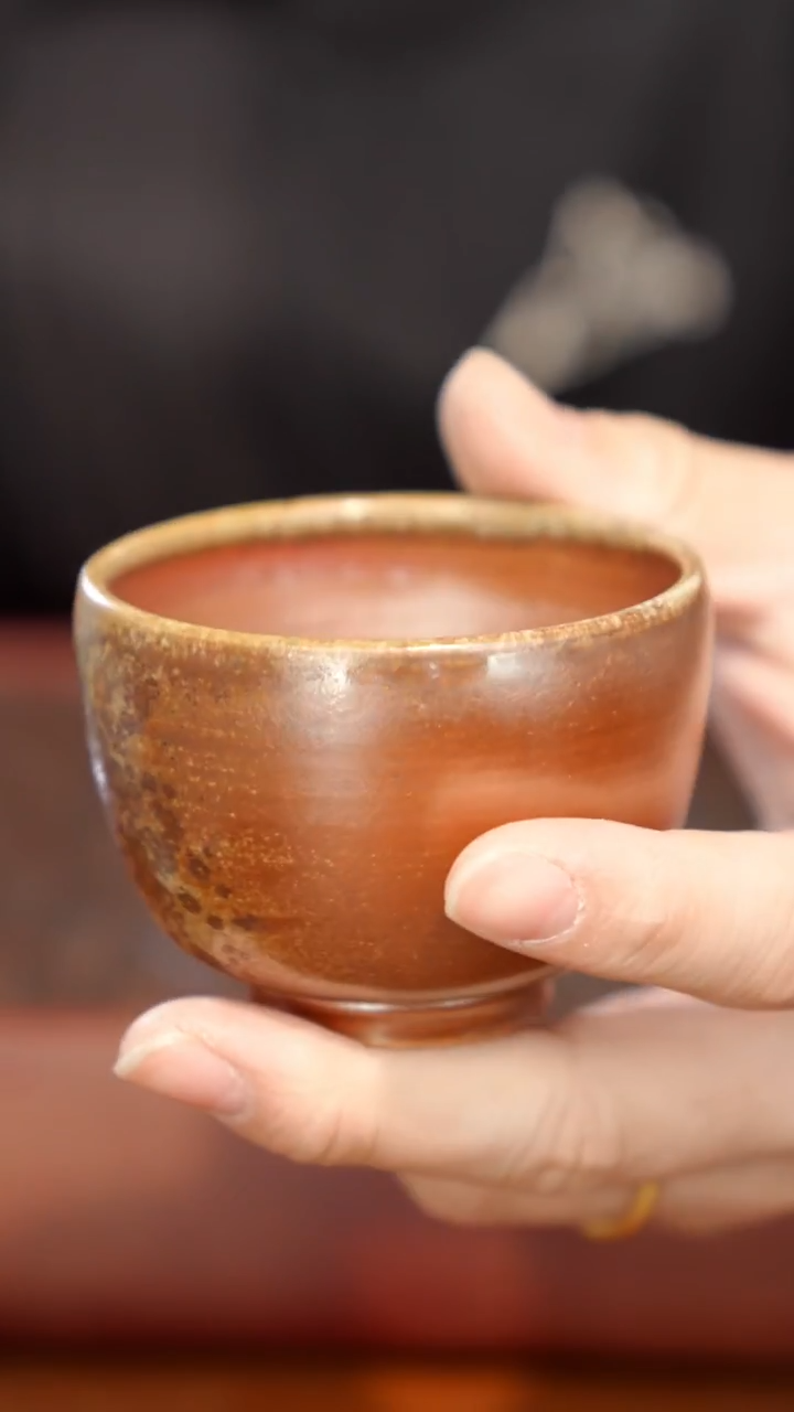 陶瓷奢瓷/瑞寅柴烧茶器（杯子） 178微瑕