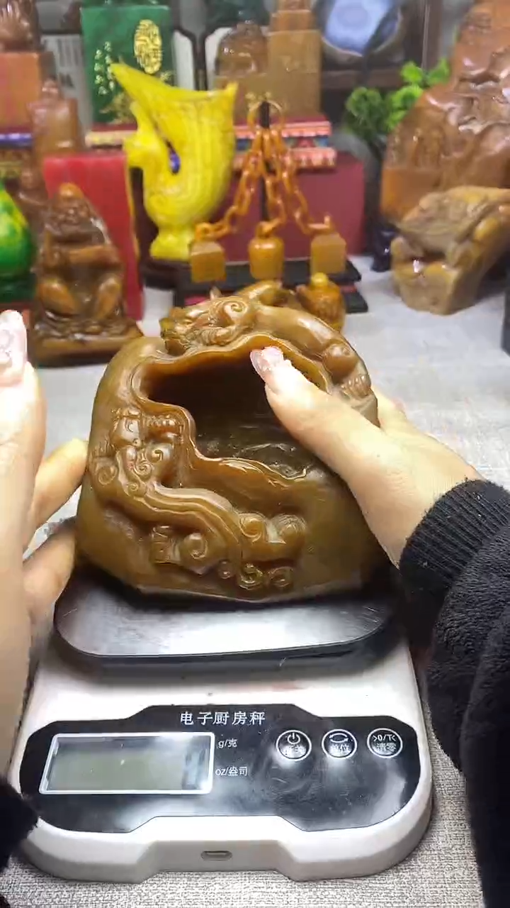 寿山石印石纯天然石料