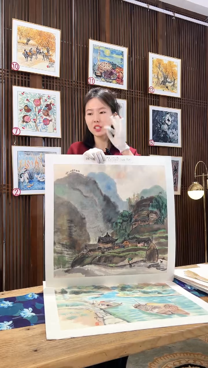 版画版画耿玉琨名章限量版画S