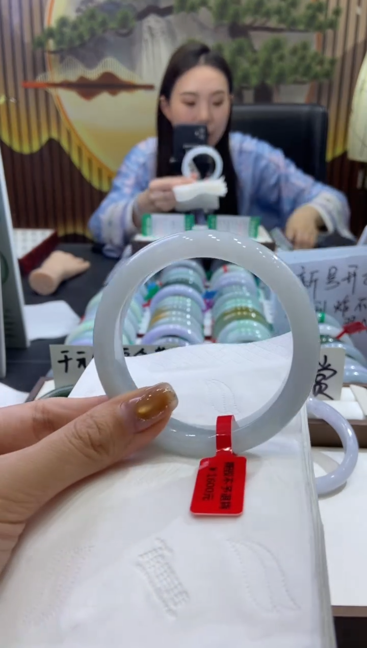 未镶嵌手镯翡翠0006657