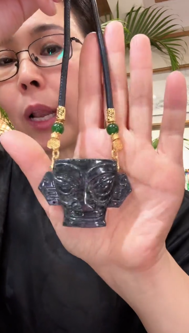 【闪购商品】翡翠颈饰未镶嵌国风