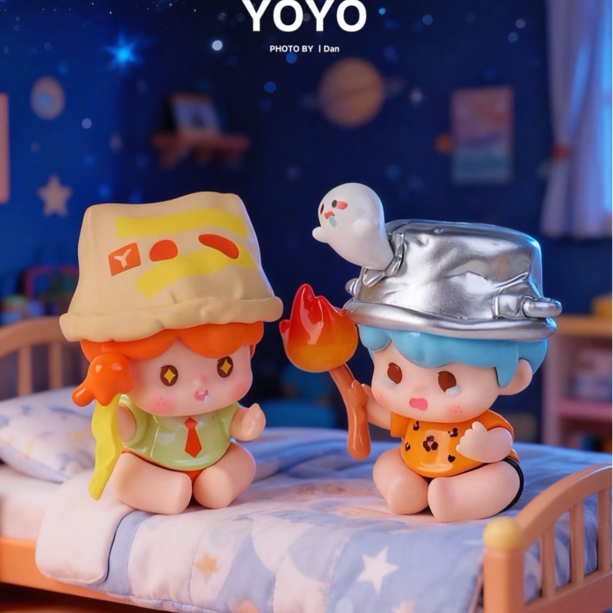七七【拆盒】YOYO-看YO72变系列mini萌粒（许愿）潮玩盲盒代拆