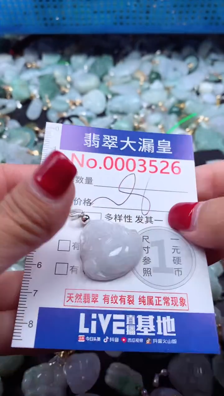 颈饰未镶嵌翡翠3526