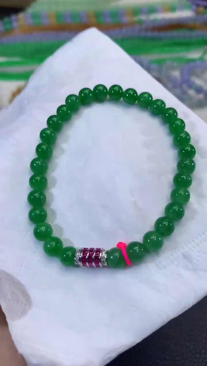 未镶嵌手串翡翠D83