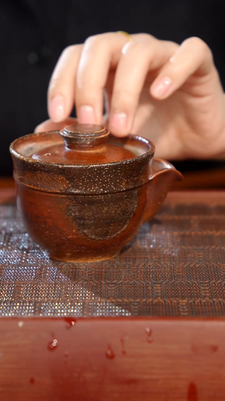 陶瓷奢瓷/瑞寅柴烧茶器（宝瓶） 0461