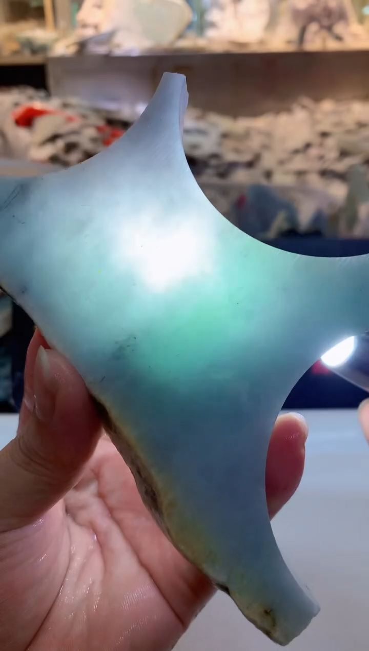 裸石翡翠0朱0翡翠珠宝335