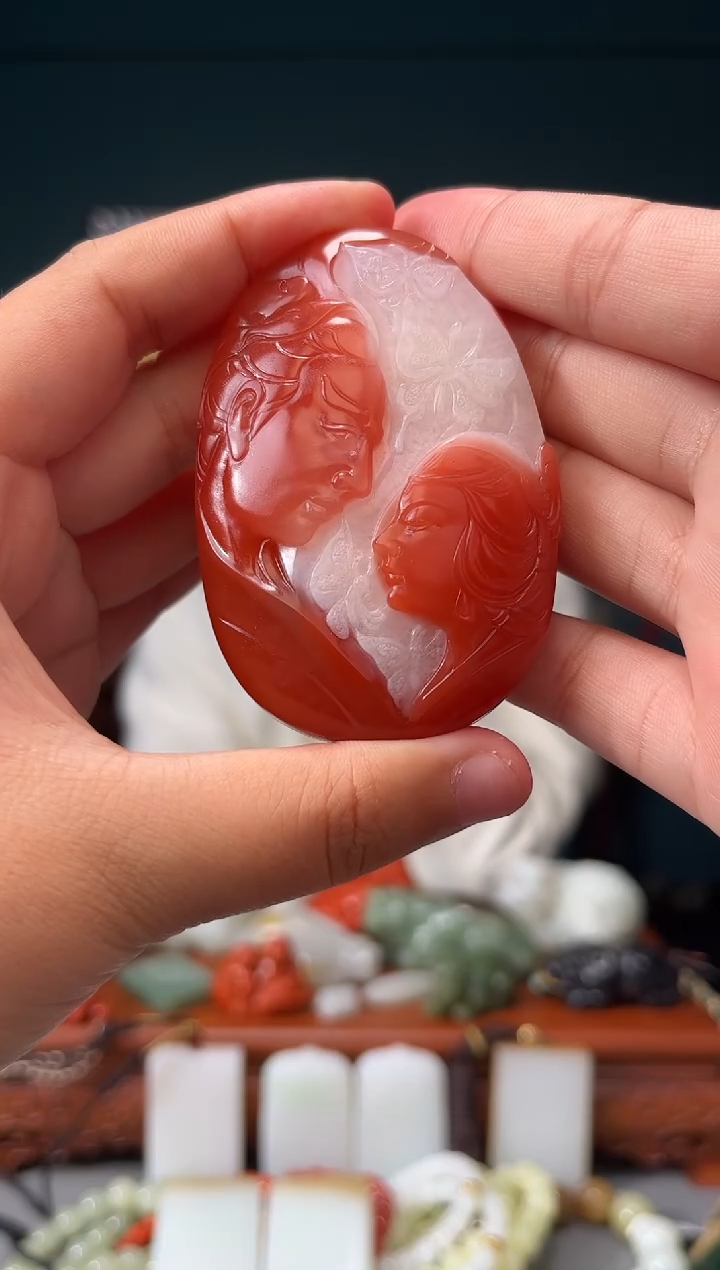 【闪购商品】南红玛瑙颈饰未镶嵌吊坠